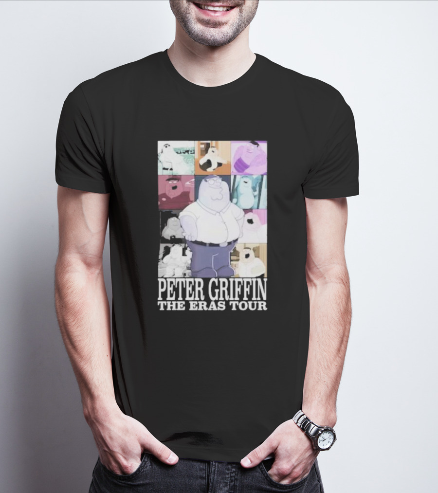 Peter Griffin The Eras Tour Nine Panel T-Shirt