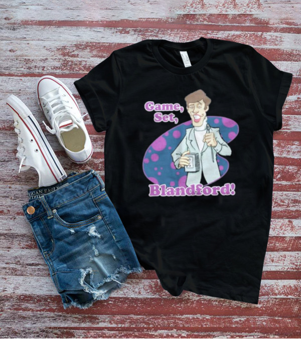 Game Set Blandford Comedy Microphone T-Shirt