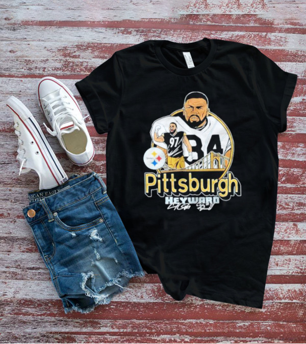 Pittsburgh Steelers Heyward 97 Ironhead Signature Bridge T-Shirt