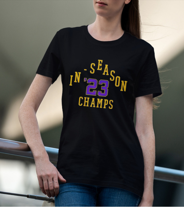 Lakers In-Season '23 Champs T-Shirt