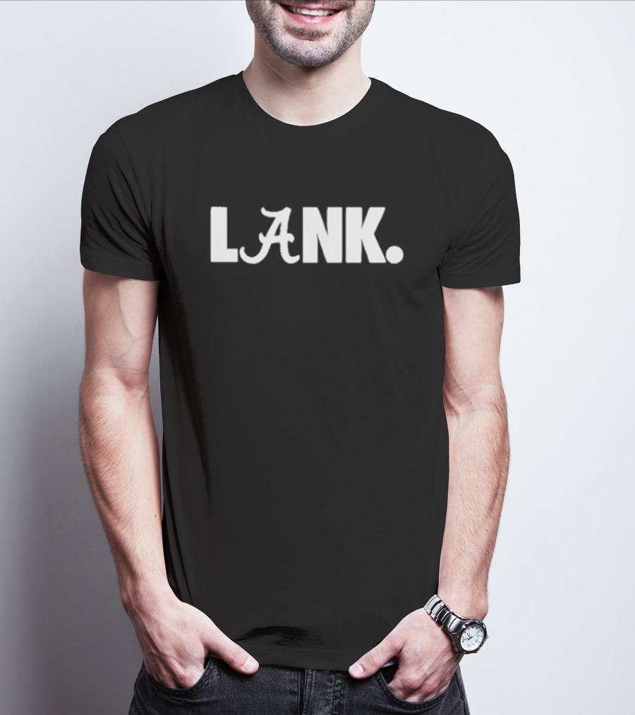 LANK Alabama Crimson Tide Inspired Typography T-Shirt