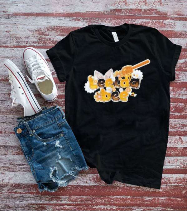 Leelaabee Honey Drizzle With Ears And Flowers T-Shirt