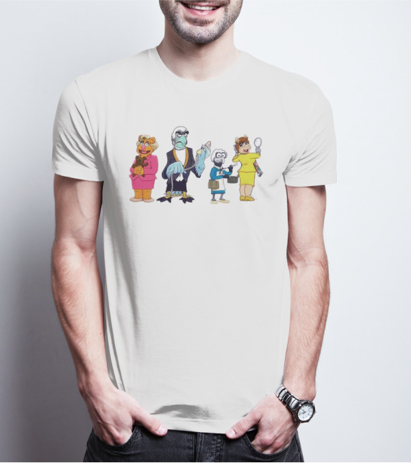 Golden Girls Muppets Characters Mashup T-Shirt