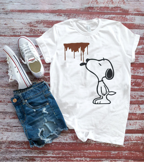 Snoopy Enjoys Dripping Coffee T-Shirt