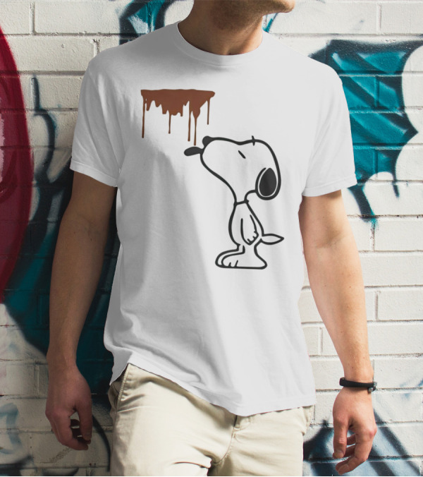 Snoopy Enjoys Dripping Coffee T-Shirt