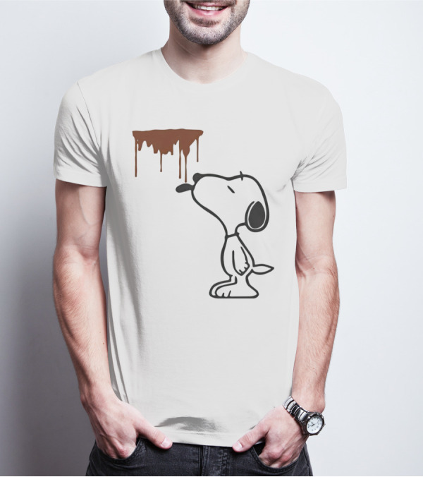 Snoopy Enjoys Dripping Coffee T-Shirt
