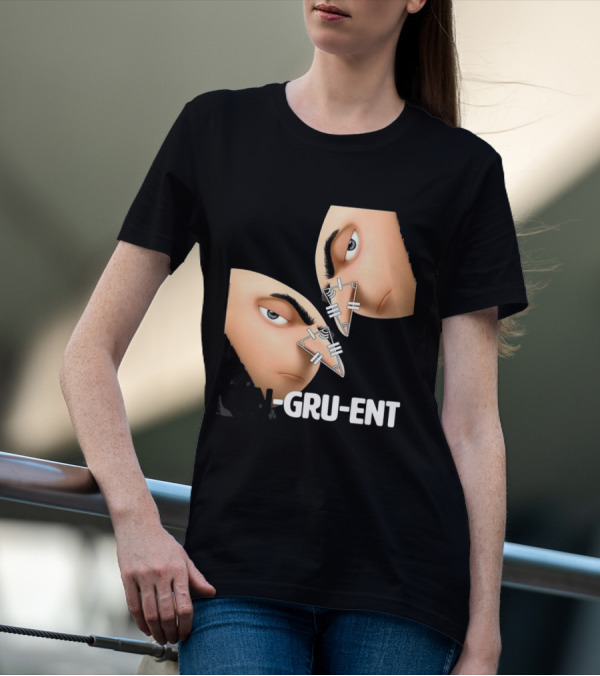 Felonious Gru CON-GRU-ENT Reflection Geometric Parallels T-Shirt