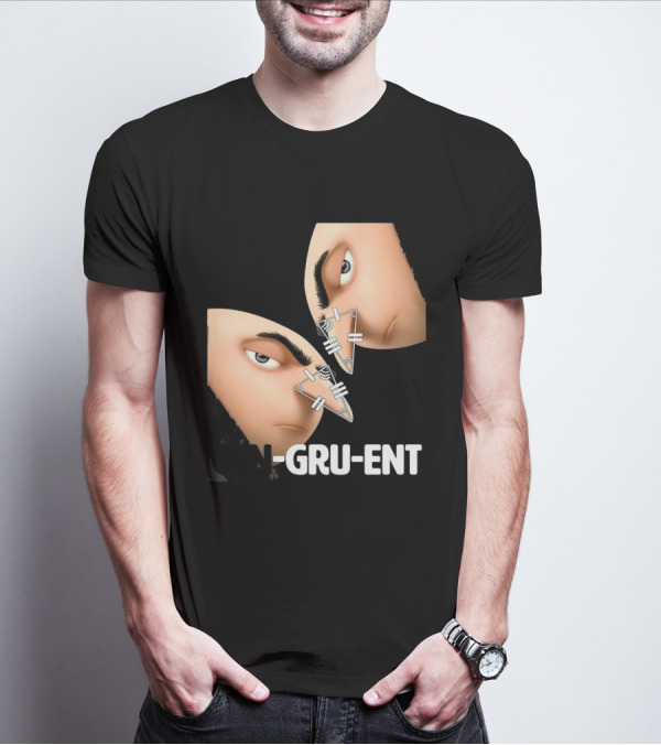 Felonious Gru CON-GRU-ENT Reflection Geometric Parallels T-Shirt