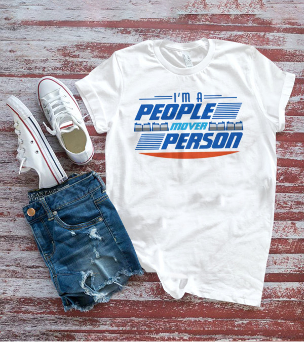 I'm A People Mover Person Retro Transit Inspired T-Shirt