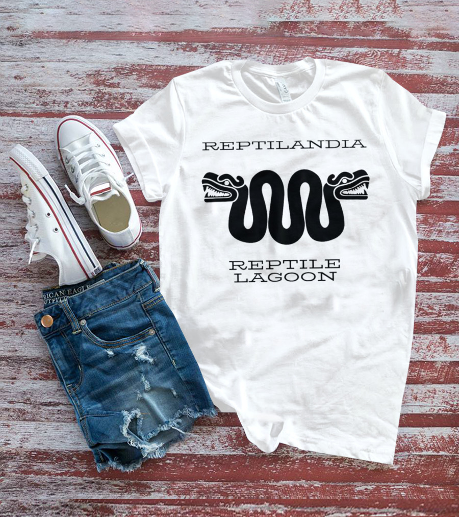 Reptilandia Reptile Lagoon Double-Headed Serpent T-Shirt