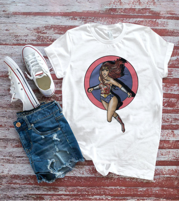 Sassy Stephie Wonder Woman Superhero Sassy T-Shirt