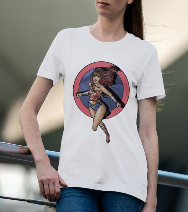 Sassy Stephie Wonder Woman Superhero Sassy T-Shirt