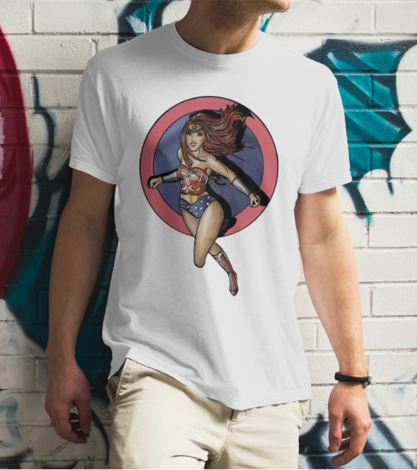 Sassy Stephie Wonder Woman Superhero Sassy T-Shirt