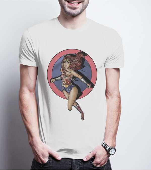 Sassy Stephie Wonder Woman Superhero Sassy T-Shirt
