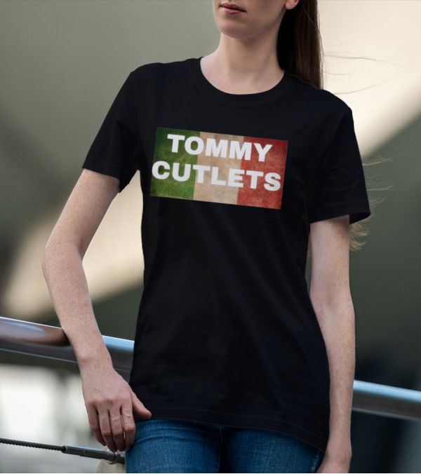 Tommy Cutlets Italian Flag Tommy Devito T-Shirt
