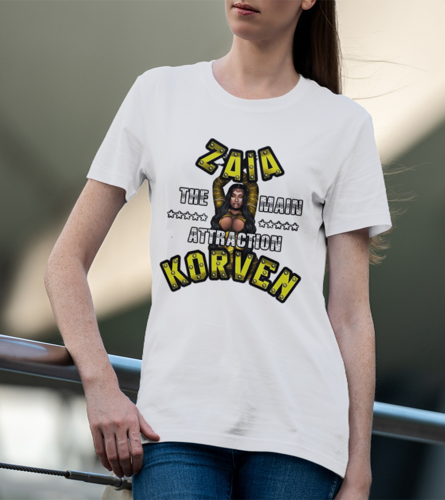 Zaia Korven The Main Attraction Stars T-Shirt