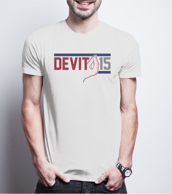 Giants Tommy DeVito Jersey Number 15 With Italian Hand Gesture T-Shirt