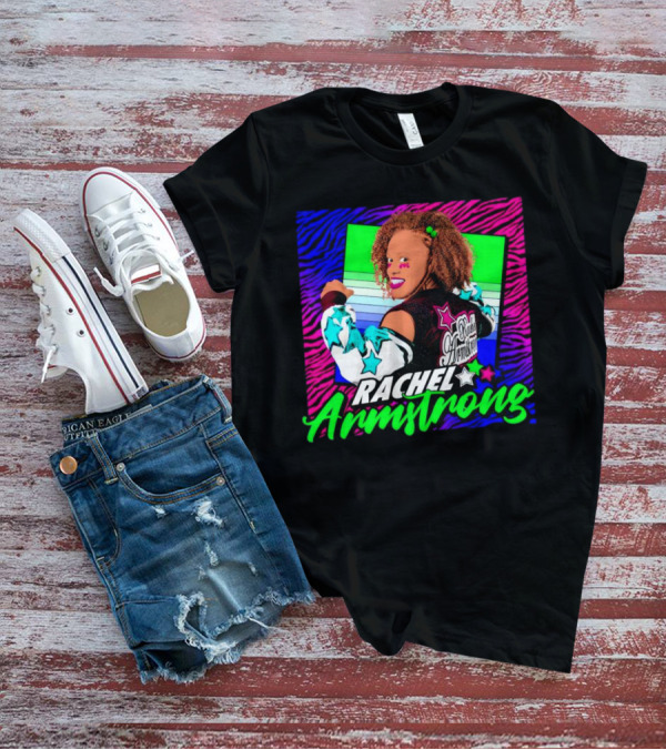 Rachel Armstrong Star Stripes Vibrant T-Shirt
