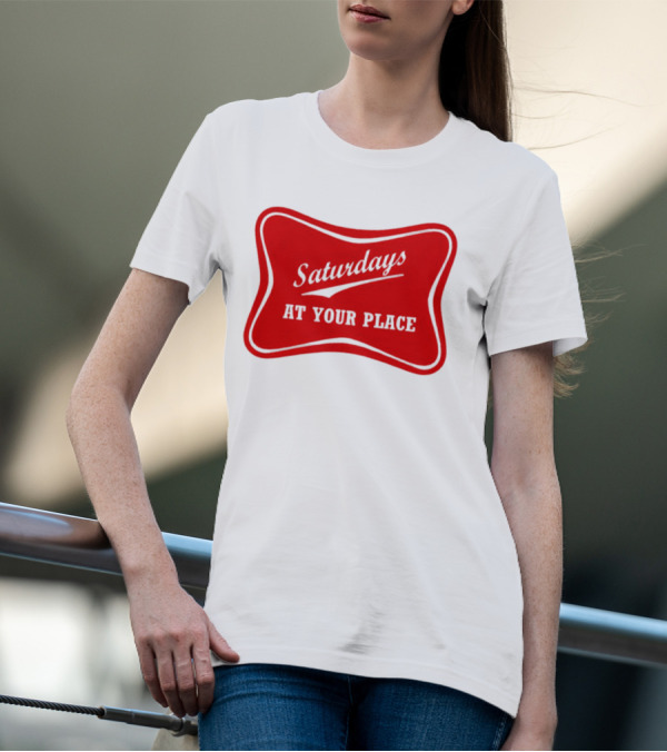 Saturdays At Your Place Red Label T-Shirt