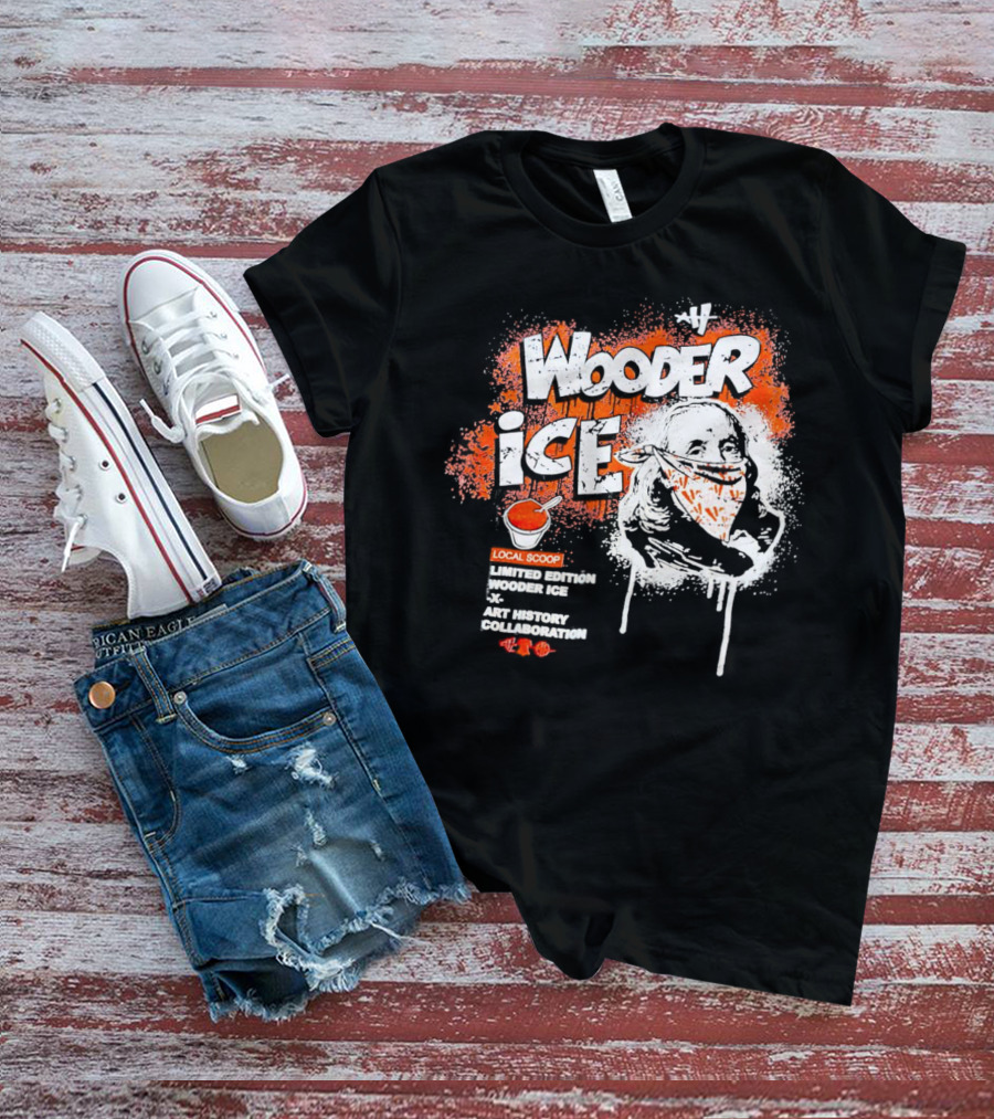 Wooder Ice Local Scoop Art History Collaboration T-Shirt