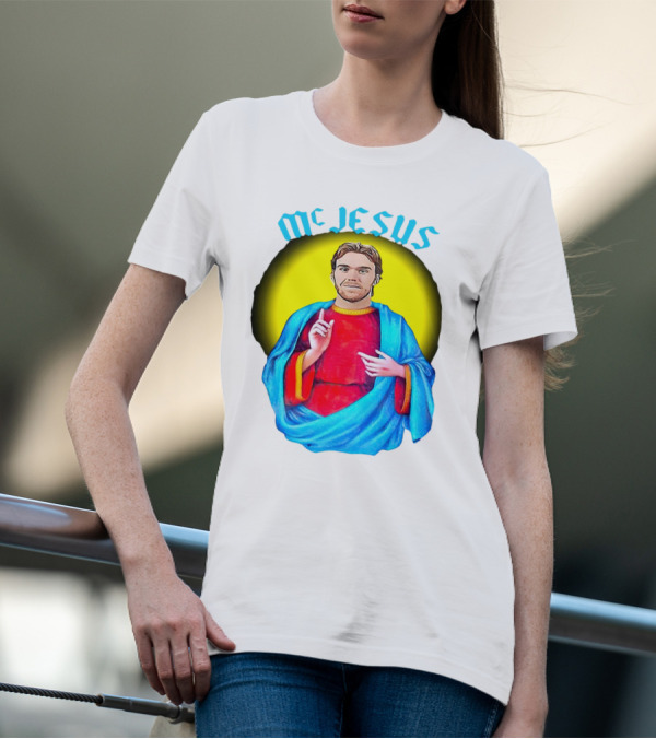 Connor McDavid McJesus Iconic Sports T-Shirt