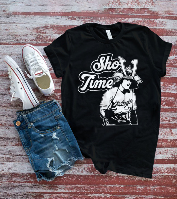 Sho Time Samurai Shohei Ohtani Los Angeles Baseball T-Shirt