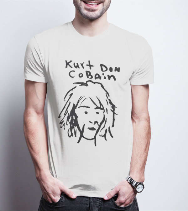 Kurt Don Cobain Draw T-Shirt