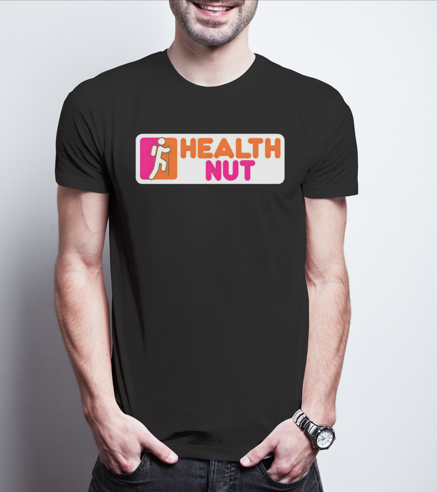 Health Nut Dunkin’ Donuts Logo Mashup T-Shirt