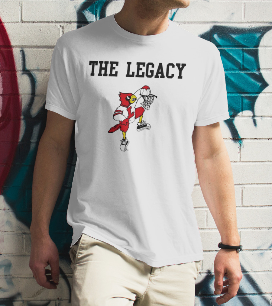 The Legacy Louisville Cardinals Dunking Bird T-Shirt