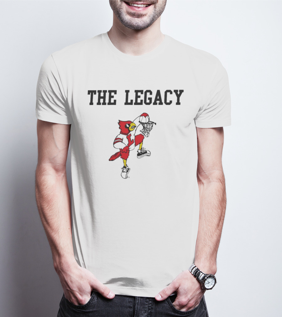The Legacy Louisville Cardinals Dunking Bird T-Shirt