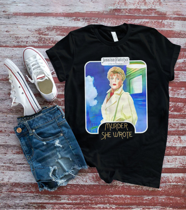 Jessica Fletcher Writer Detective Murder She Wrote T-Shirt