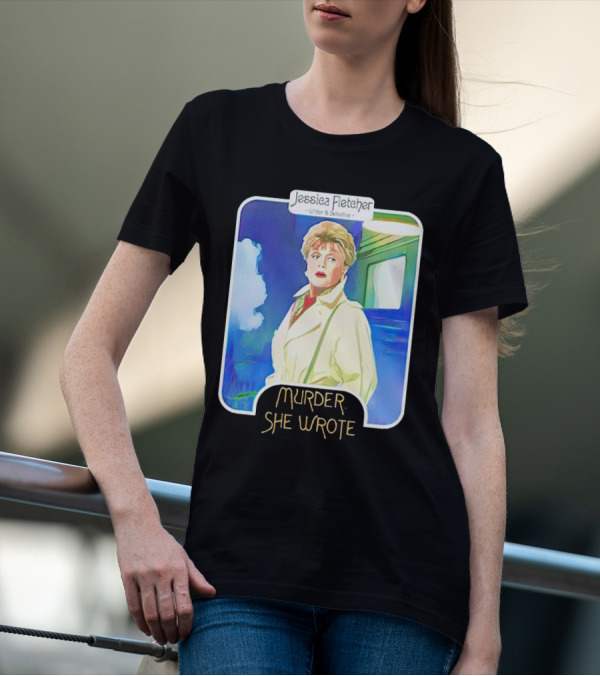 Jessica Fletcher Writer Detective Murder She Wrote T-Shirt