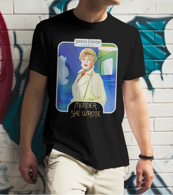Jessica Fletcher Writer Detective Murder She Wrote T-Shirt