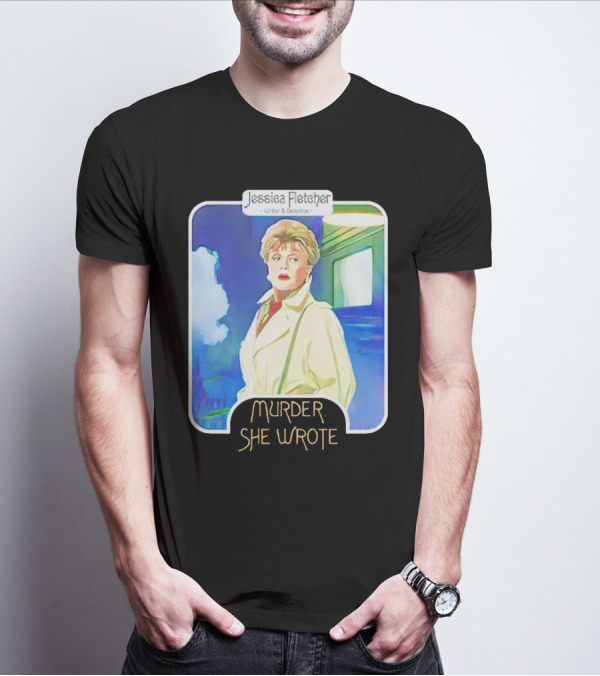Jessica Fletcher Writer Detective Murder She Wrote T-Shirt