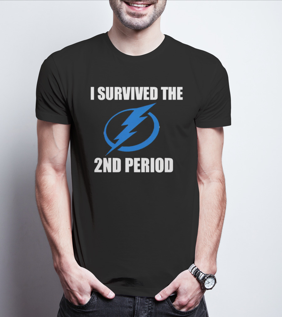 Tampa Bay Lightning I Survived The 2nd Period T-Shirt