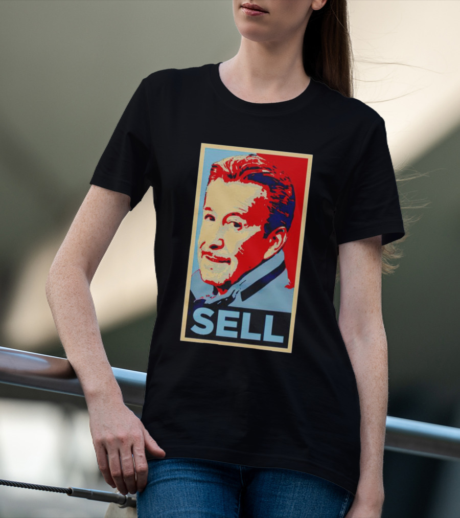Sell Hope Style Portrait Red Blue Face T-Shirt