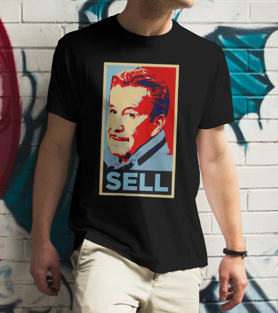 Sell Hope Style Portrait Red Blue Face T-Shirt