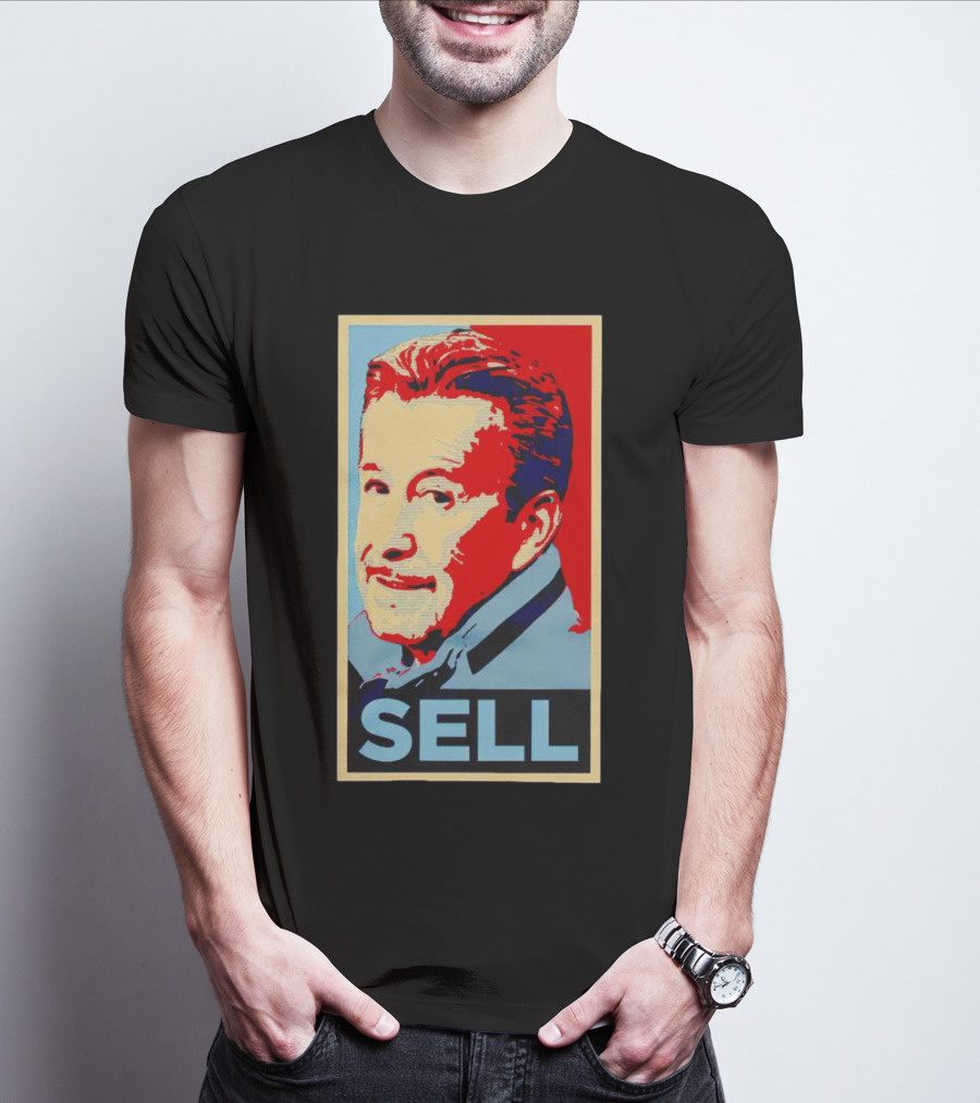 Sell Hope Style Portrait Red Blue Face T-Shirt