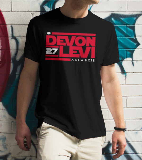 Devon Levi 27 A New Hope Buffalo Sabres NHL T-Shirt