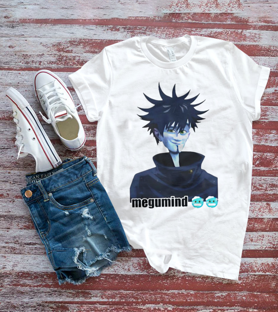 Fushiguro Megumi Megumind Emoji Face T-Shirt