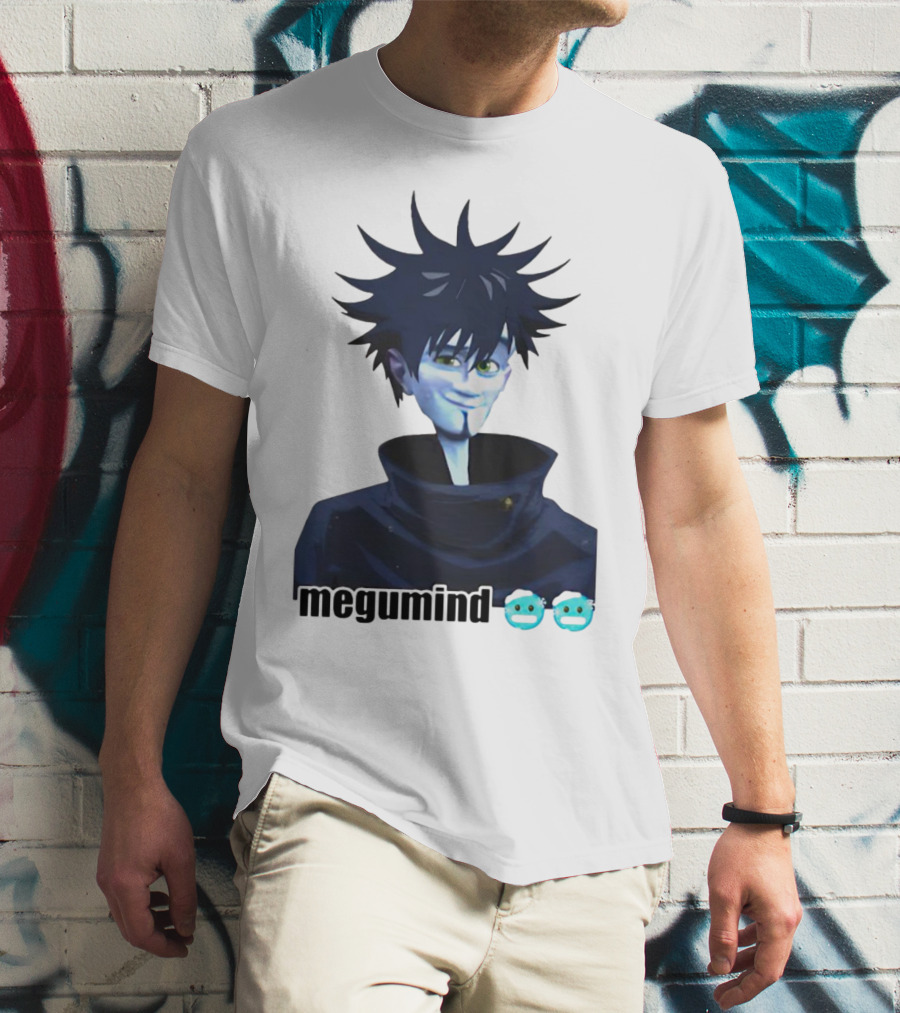 Fushiguro Megumi Megumind Emoji Face T-Shirt