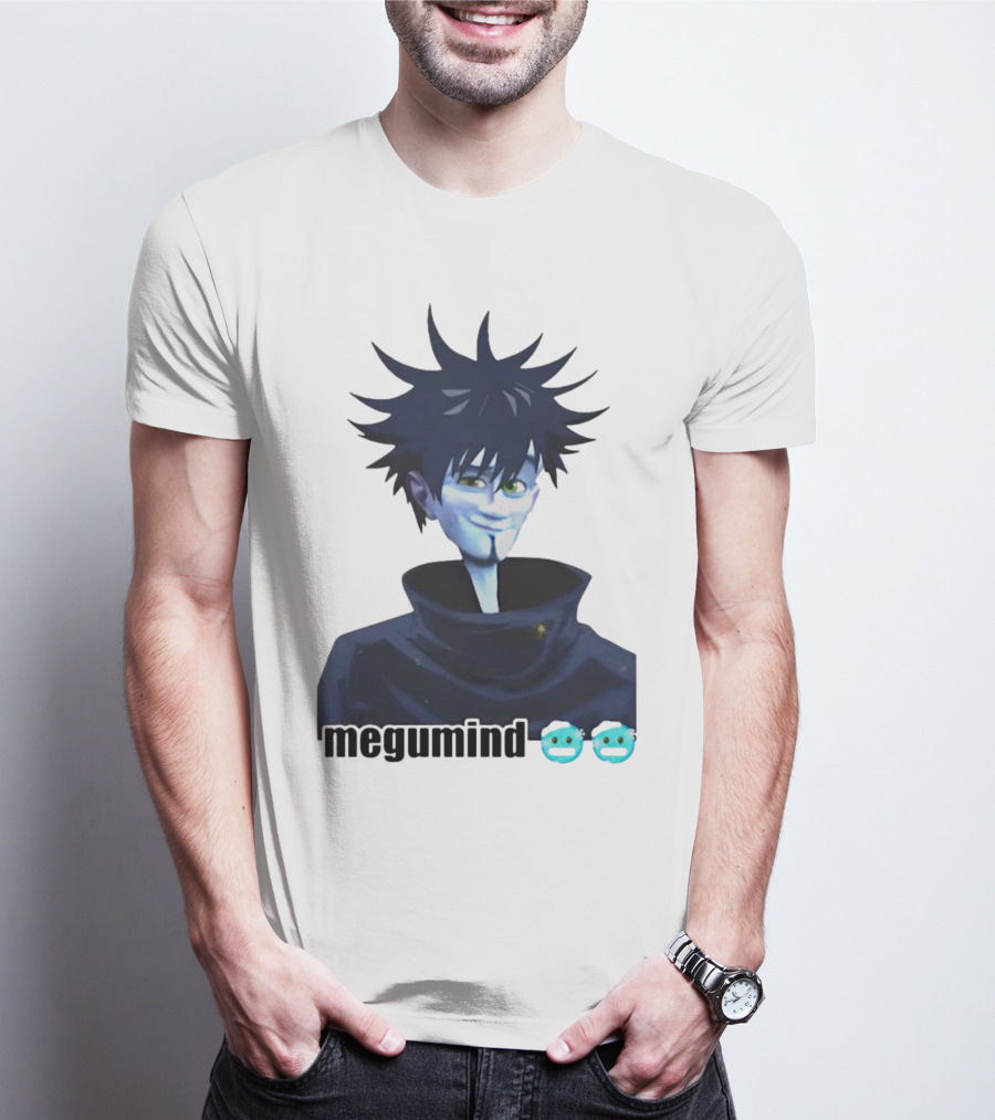 Fushiguro Megumi Megumind Emoji Face T-Shirt