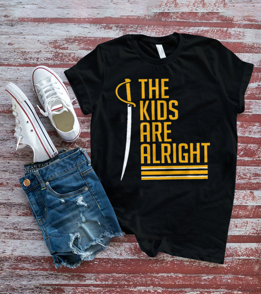 The Kids Are Alright Buffalo Sabres Sword And Stripe T-Shirt