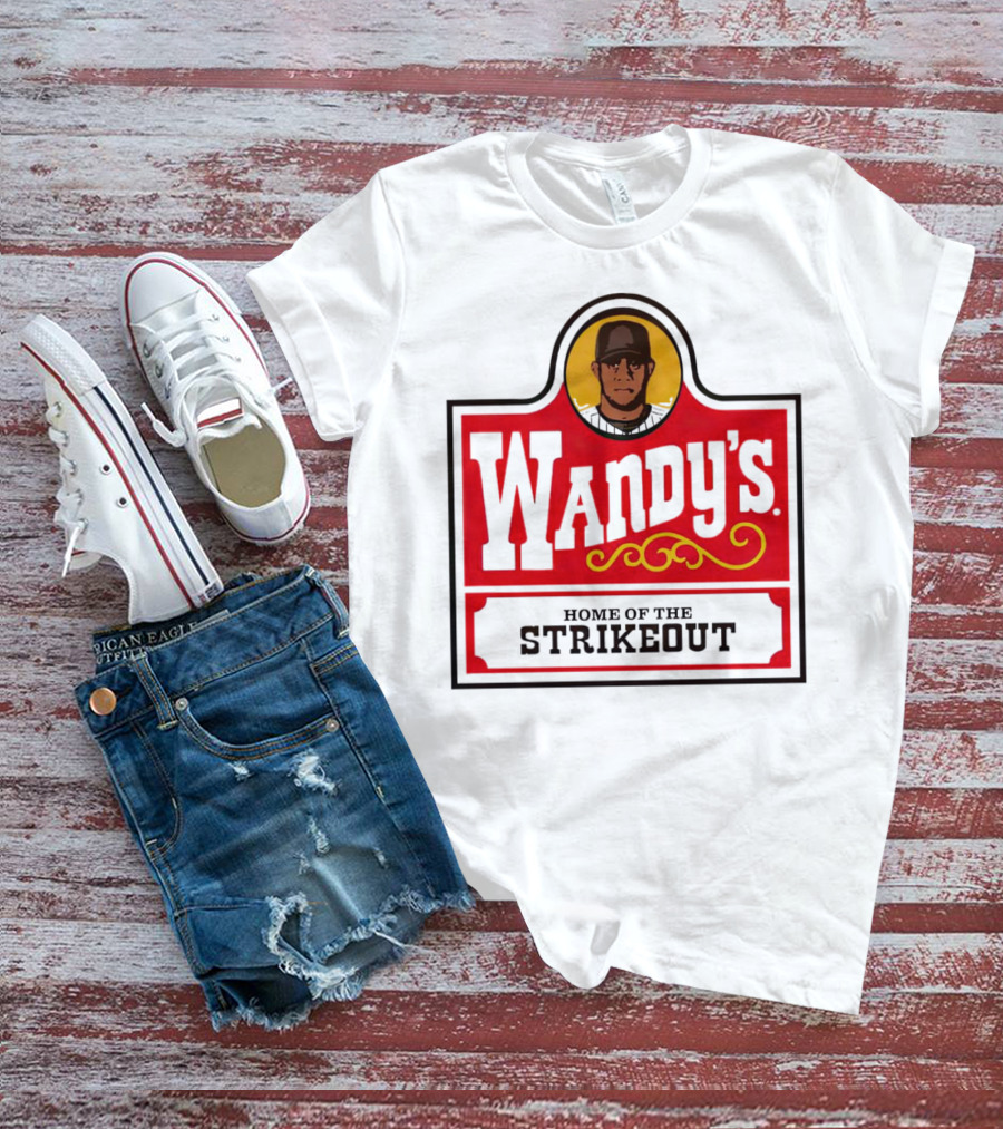 Wandy’s Home Of The Strikeout New York Baseball Classic Pitcher T-Shirt