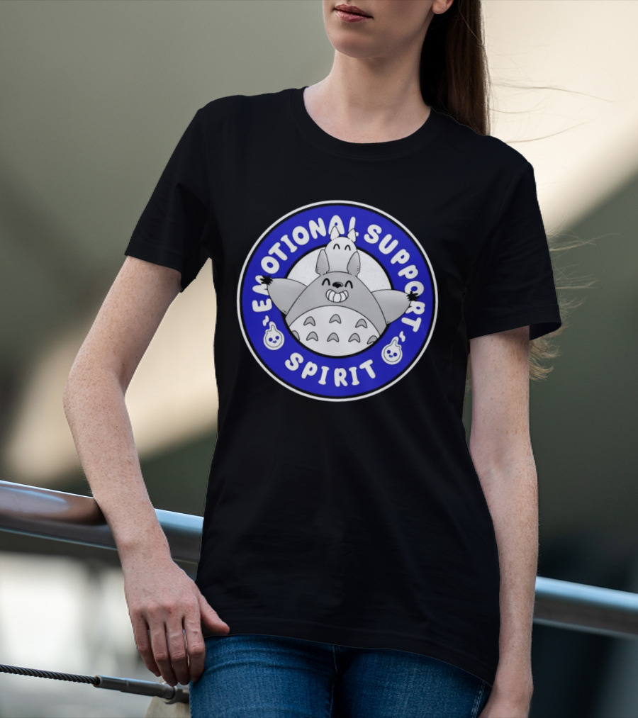 Emotional Support Spirit Totoro T-Shirt