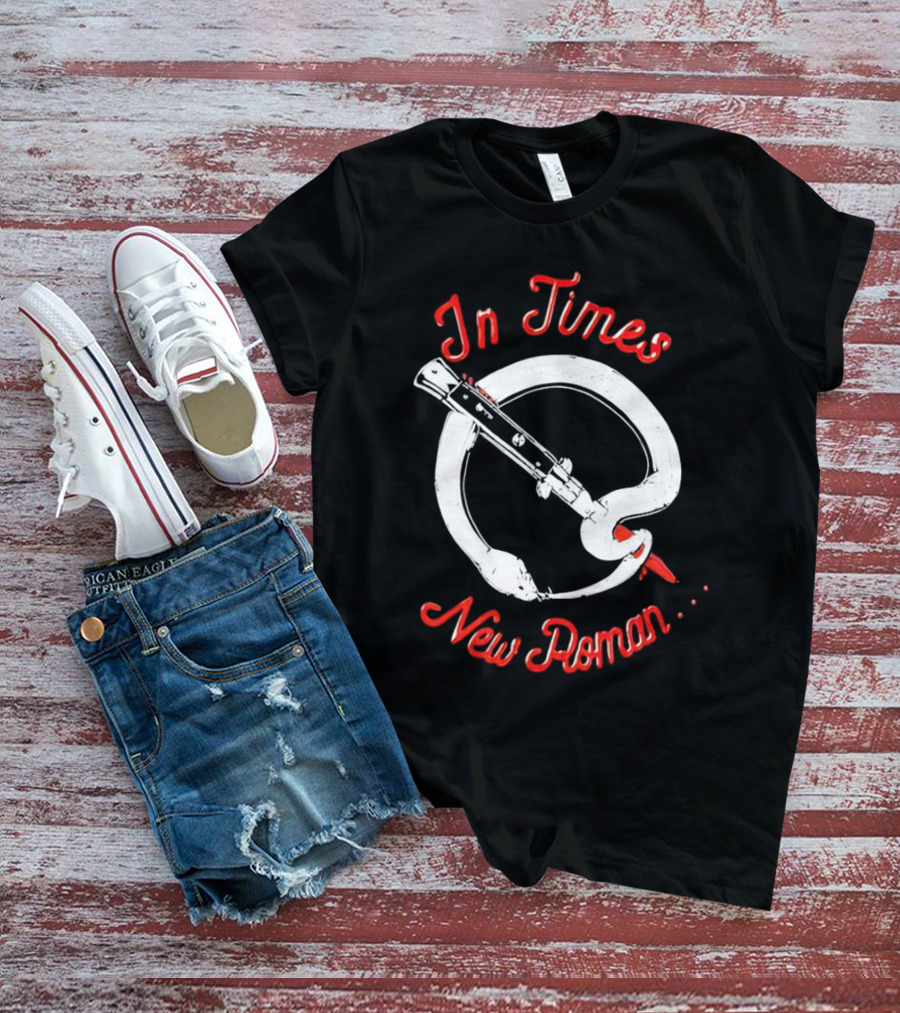 In Times New Roman Q Snake T-Shirt
