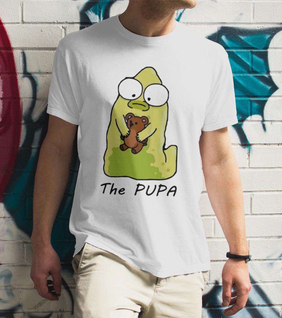 The Pupa Holding Teddy Bear Solar Opposites T-Shirt