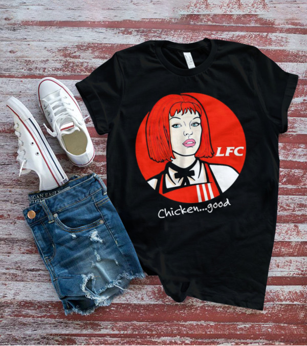 Chicken Good LFC Retro Style Redhead T-Shirt