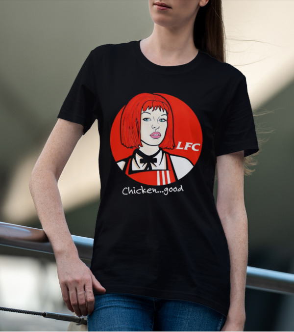 Chicken Good LFC Retro Style Redhead T-Shirt