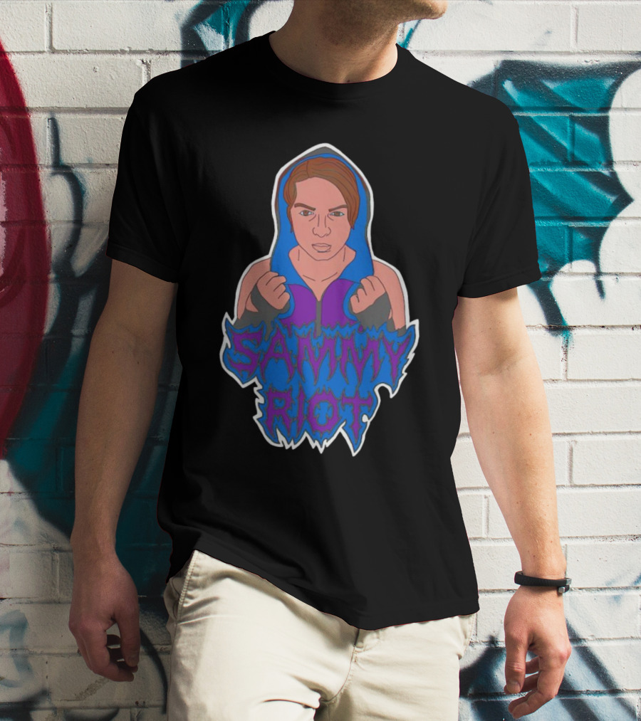 Sammy Riot Wrestling Hoodie Lost Art Sammy Riot #3 T-Shirt
